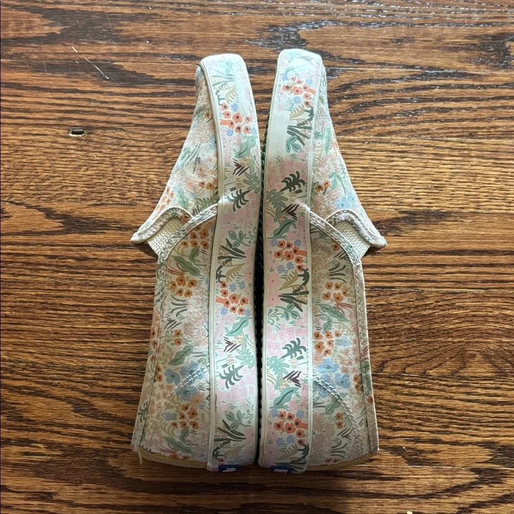 MISMATCHED Keds x Rifle Paper Co Double Decker Meadow Sneaker, size 7/7.5